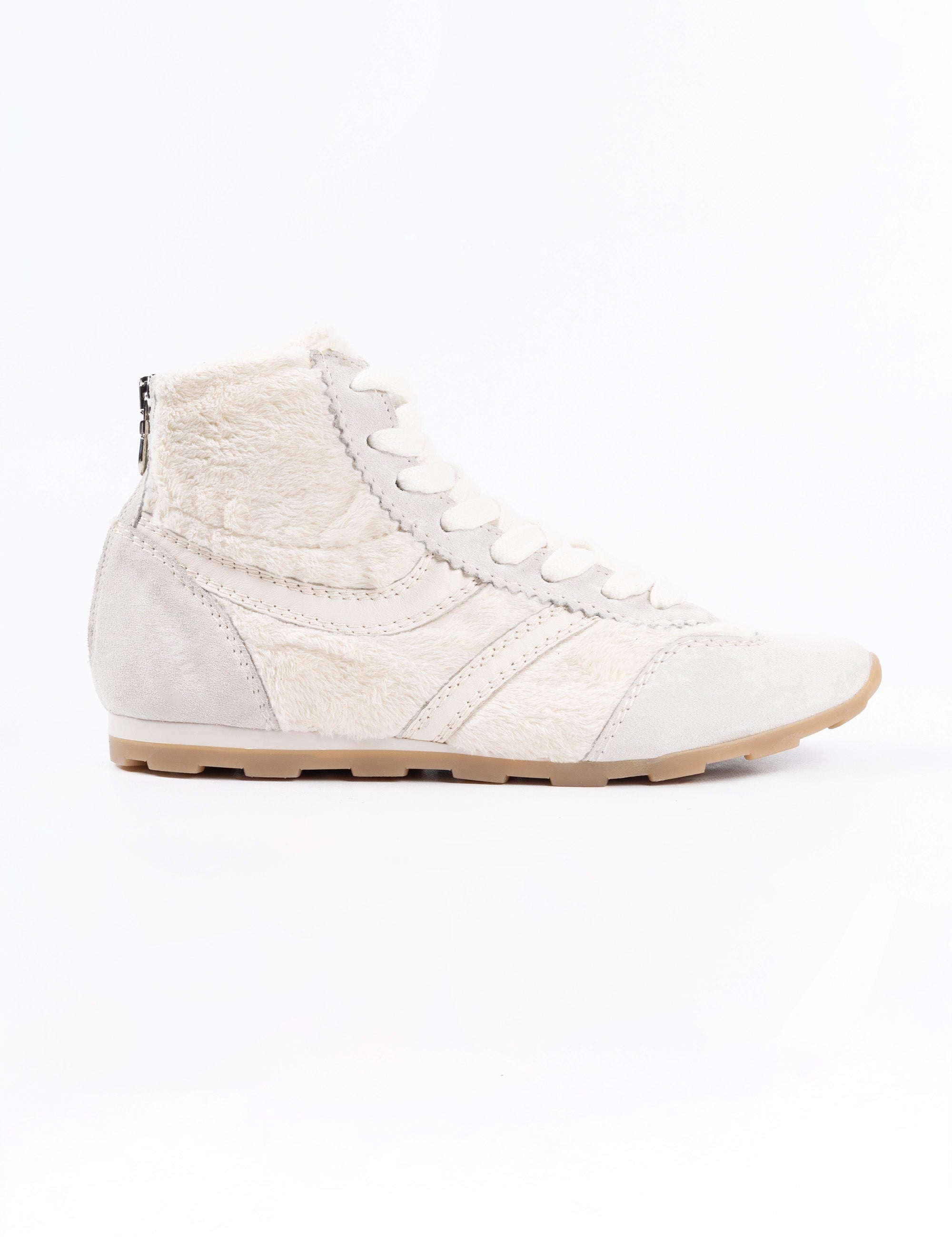 Sneakers Tronchetto In Camoscio