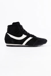 Sneakers Tronchetto In Camoscio