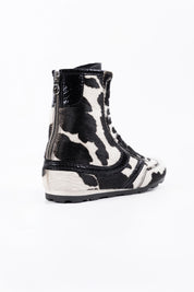 Sneakers Boxer in Pelle Maculata