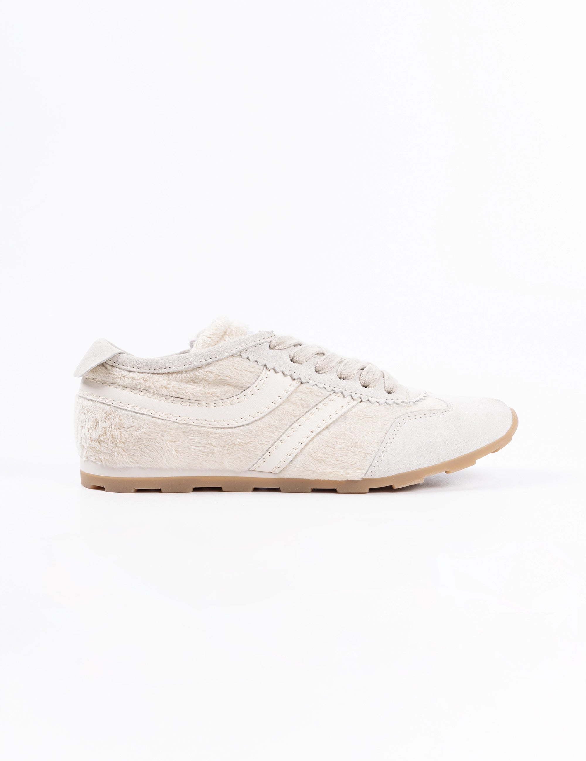 Sneakers Eira In Camoscio E Pelo