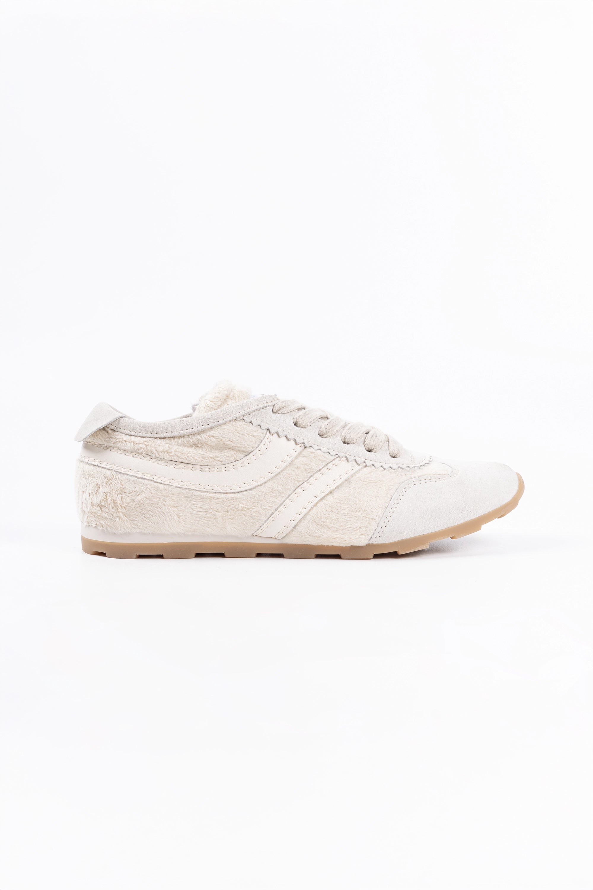 Sneakers Eira In Camoscio E Pelo