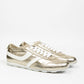 Sneakers River In Pelle Laminata