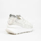 Sneakers Valencia In Pelle con Rose