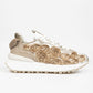Sneakers Valencia In Pelle con Rose