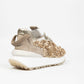 Sneakers Valencia In Pelle con Rose