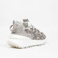 Sneakers Valencia In Pelle con Rose