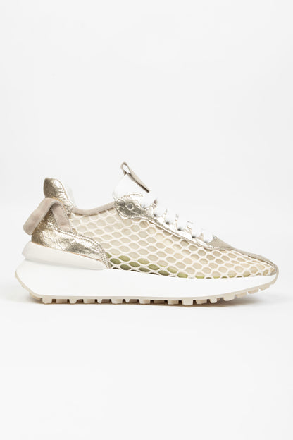 Sneakers Nova in Pelle e Tessuto