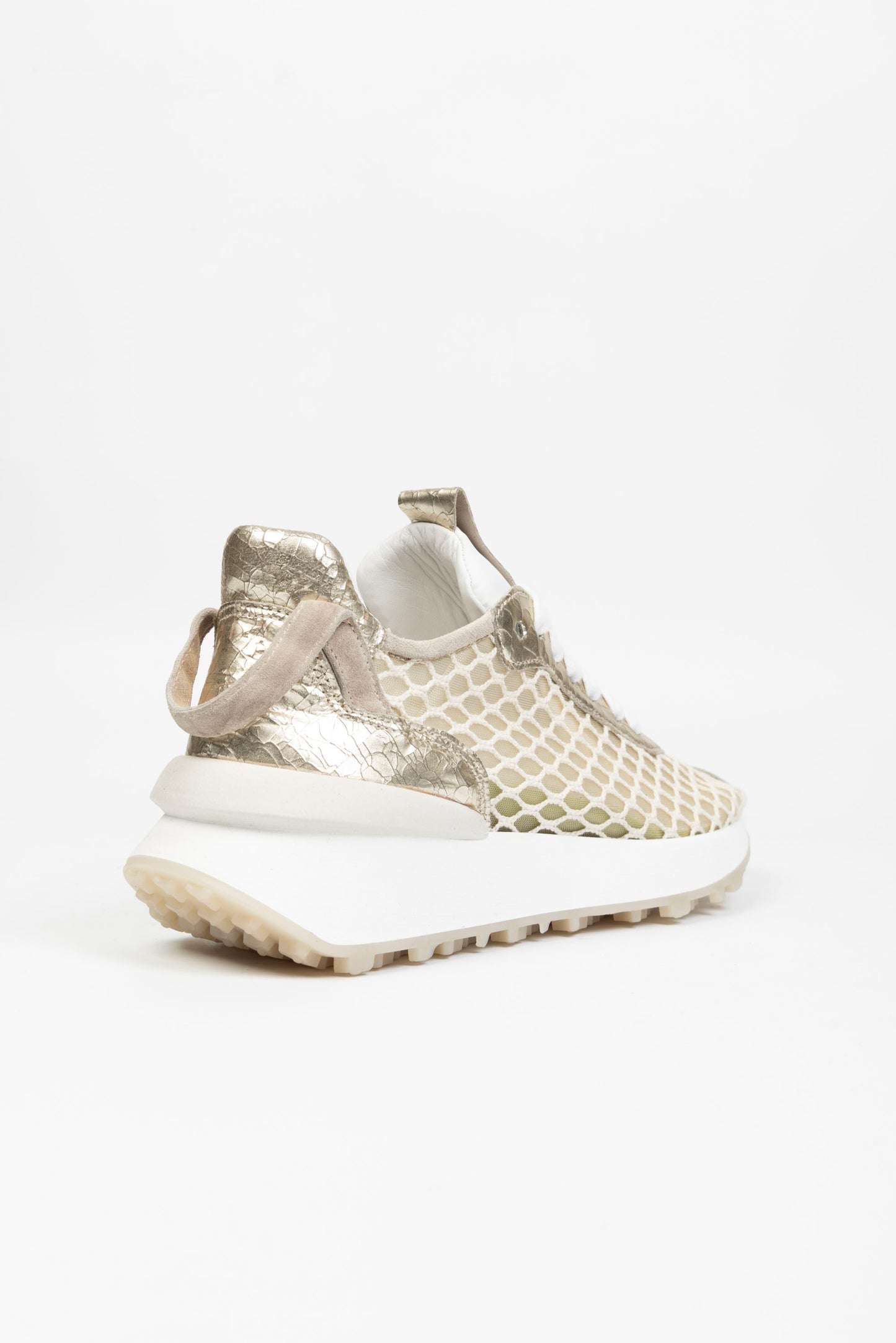 Sneakers Nova in Pelle e Tessuto