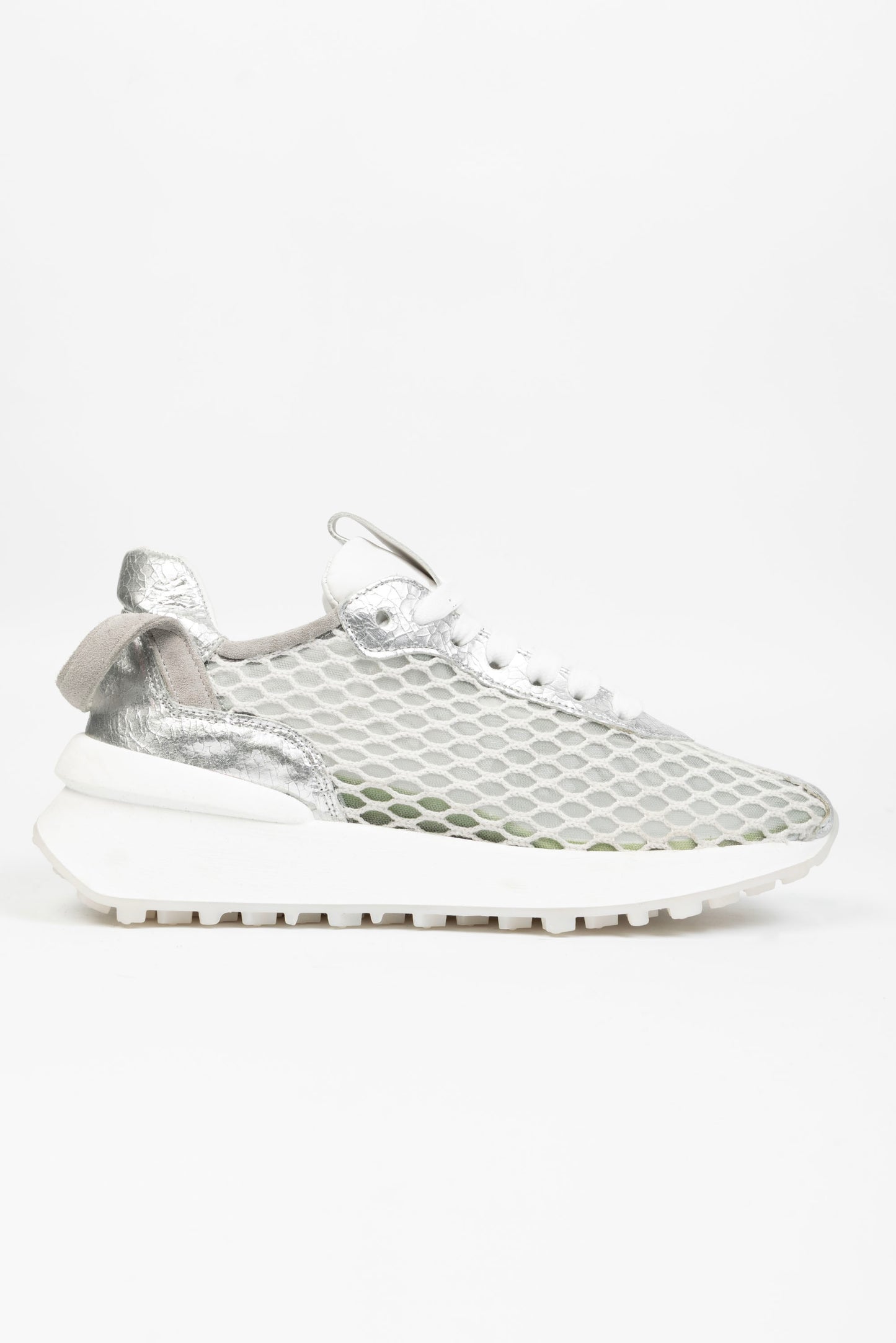 Sneakers Nova in Pelle e Tessuto
