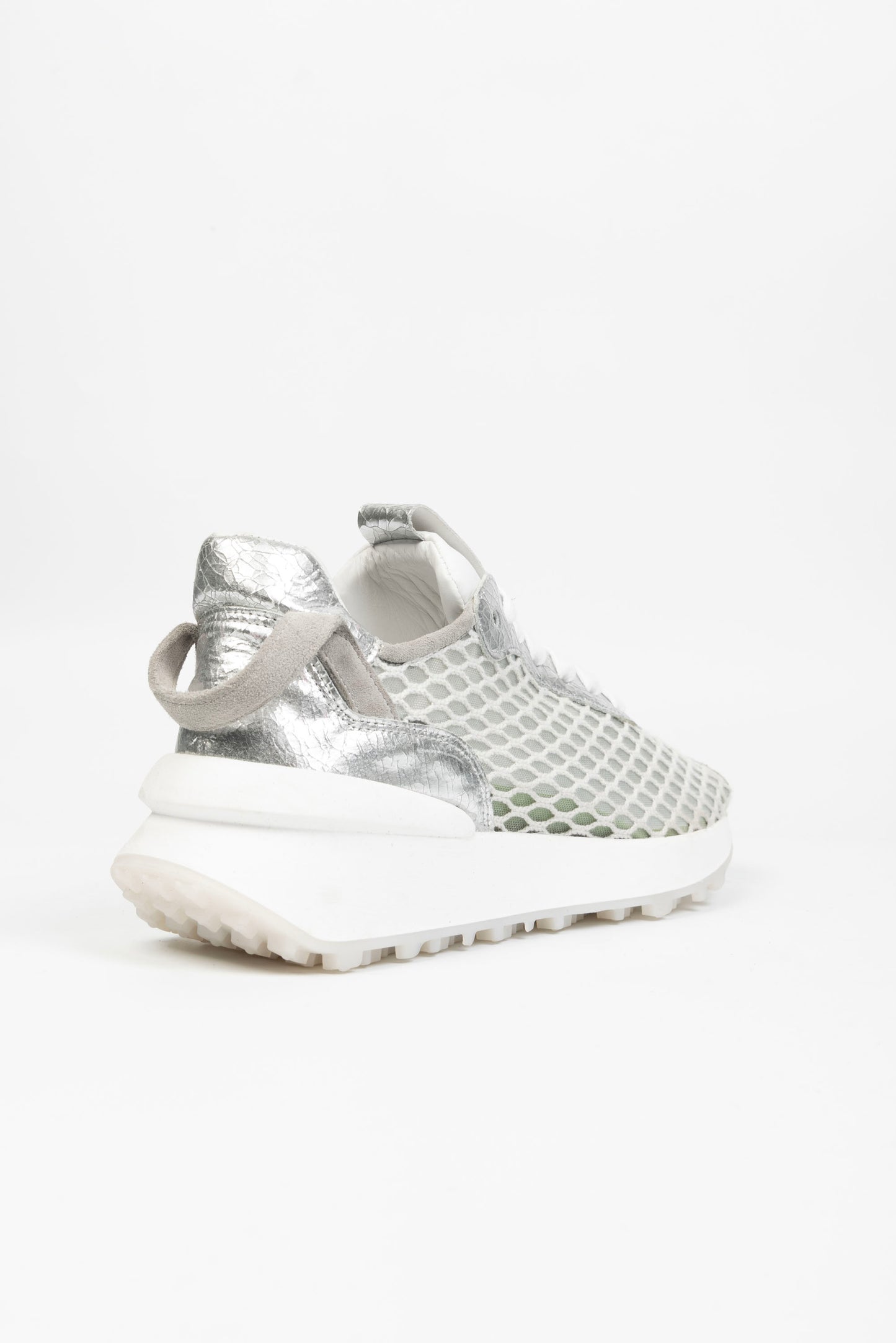 Sneakers Nova in Pelle e Tessuto