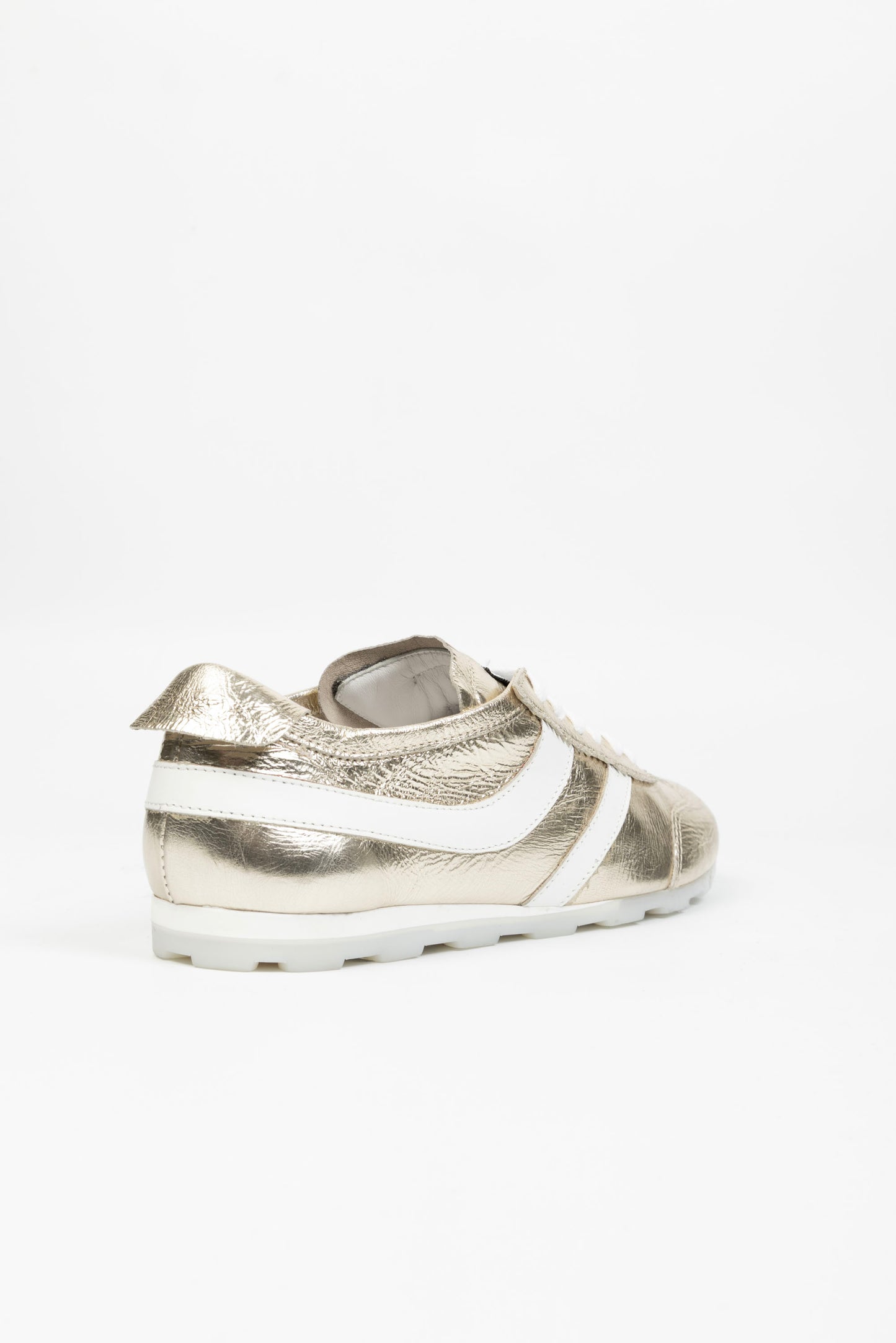 Sneakers River In Pelle Laminata