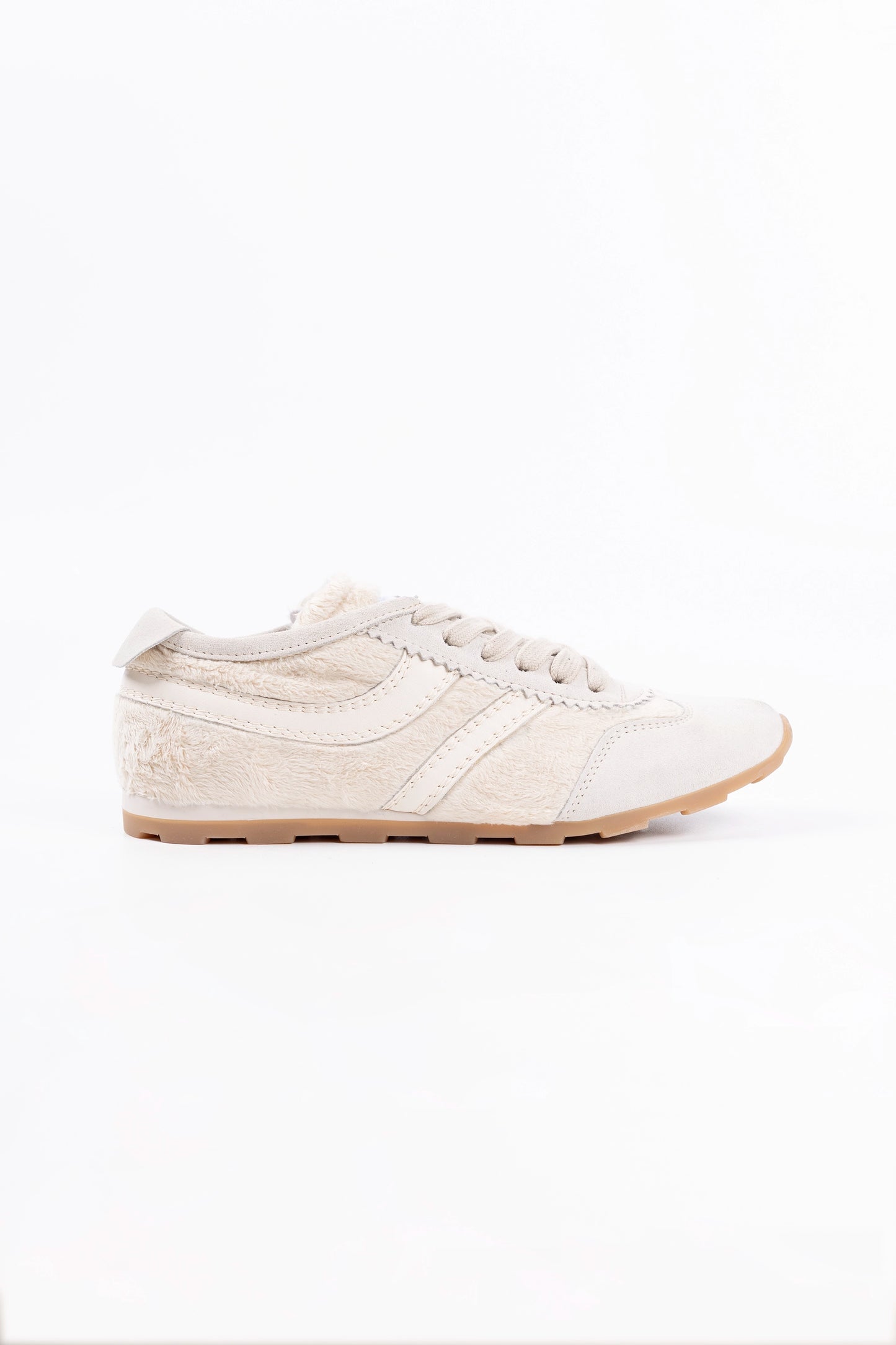 Sneakers Eira In Camoscio E Pelo