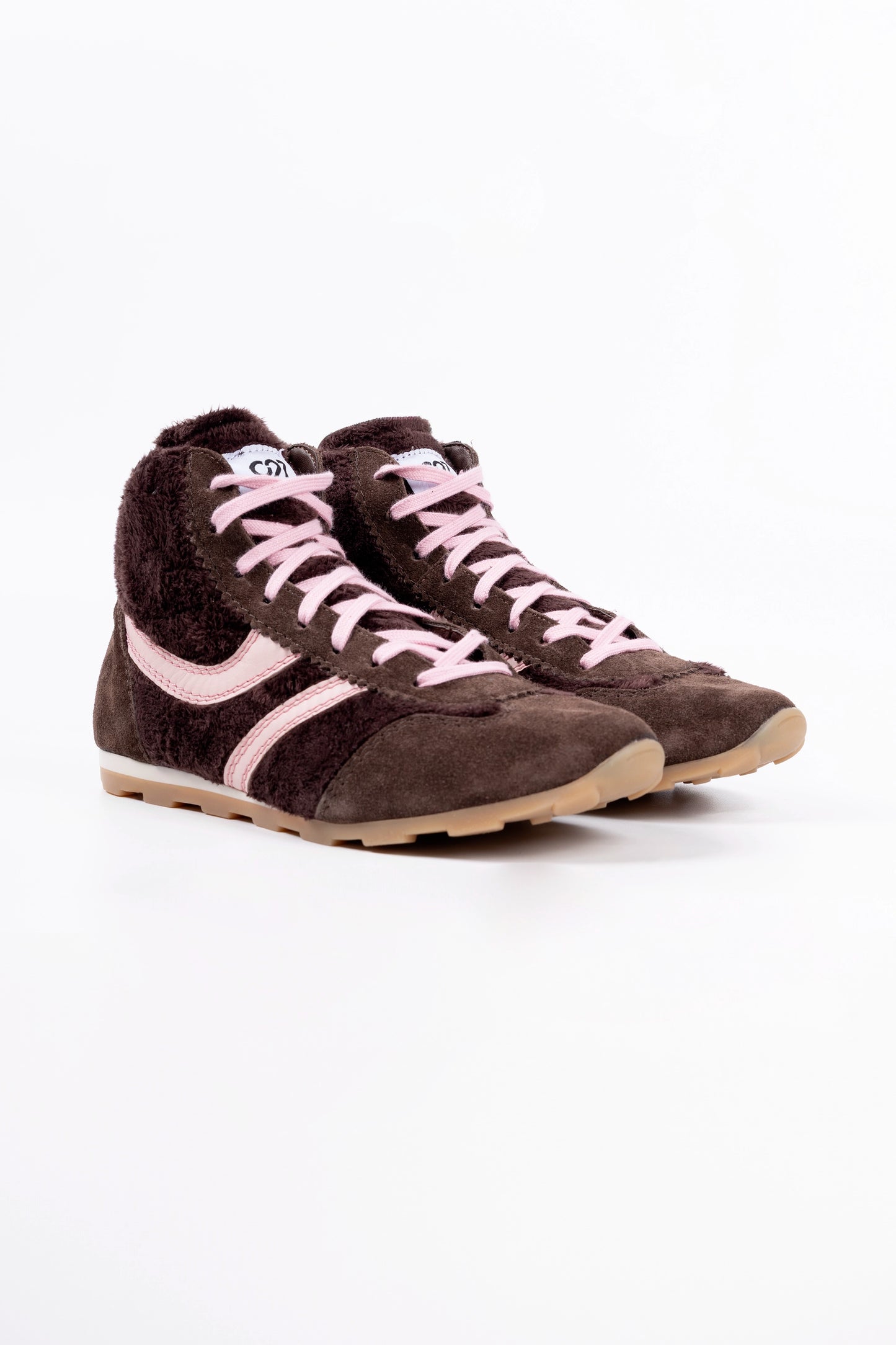 Sneakers Tronchetto In Camoscio