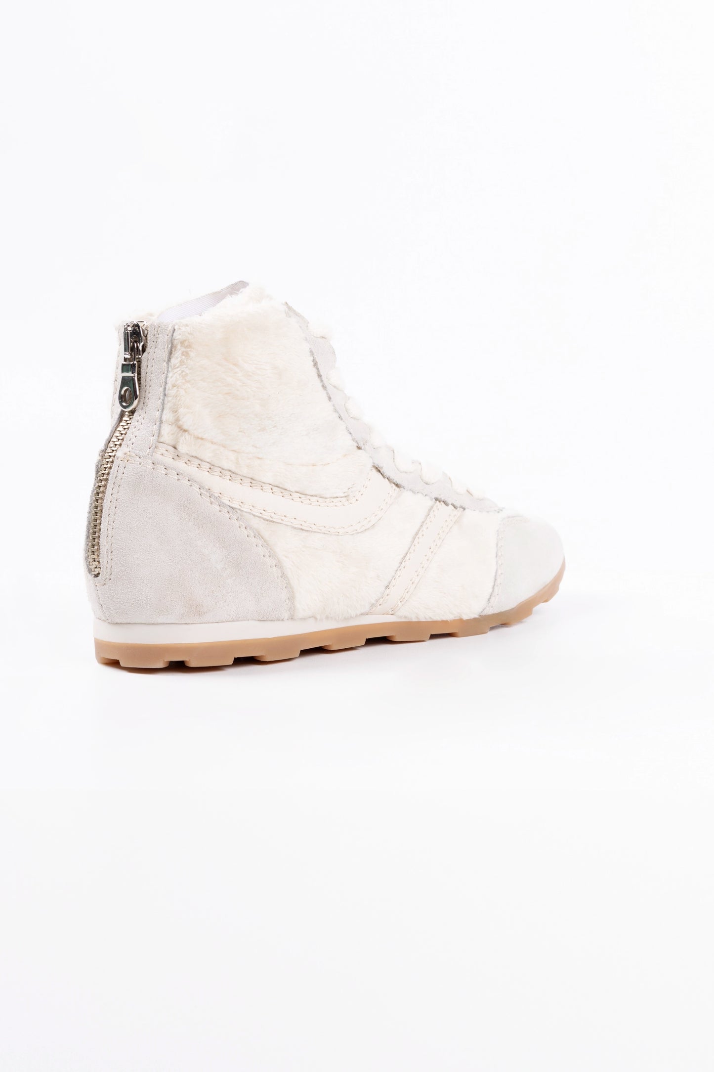 Sneakers Tronchetto In Camoscio