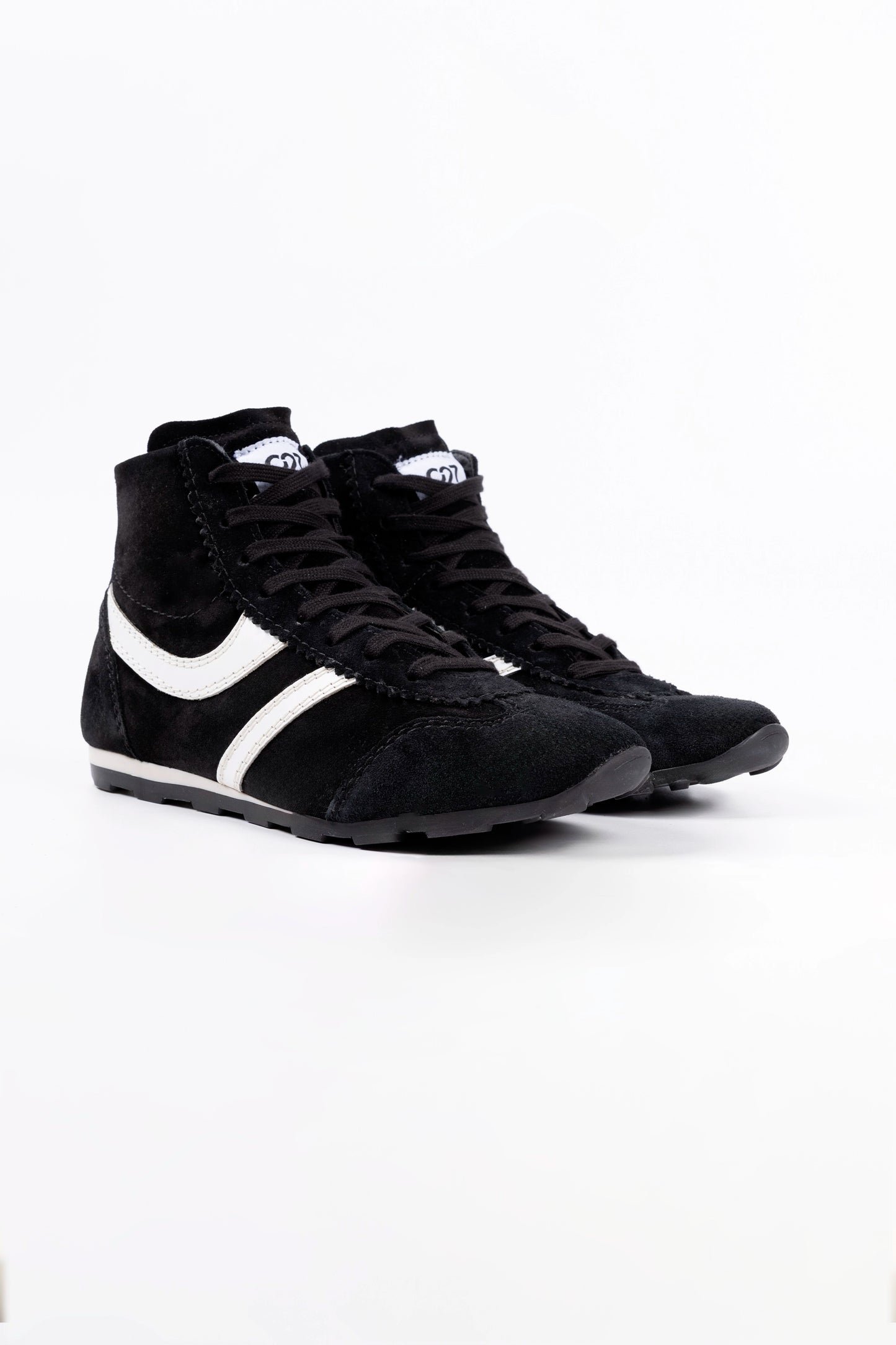 Sneakers Tronchetto In Camoscio