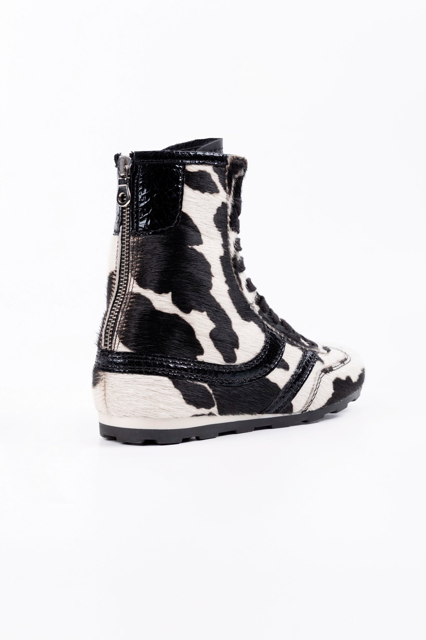 Sneakers Boxer in Pelle Maculata