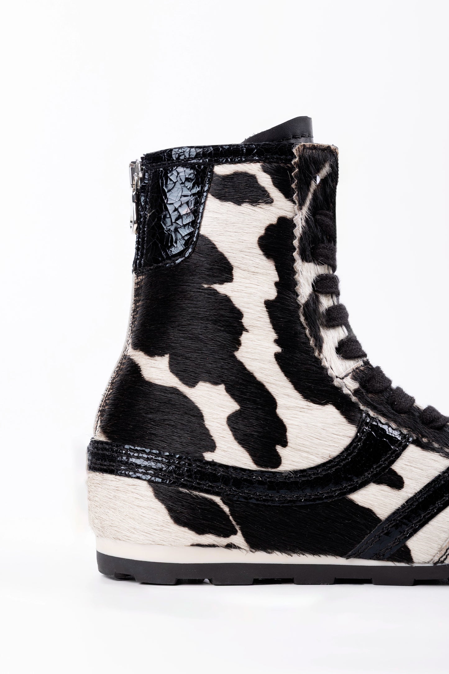 Sneakers Boxer in Pelle Maculata