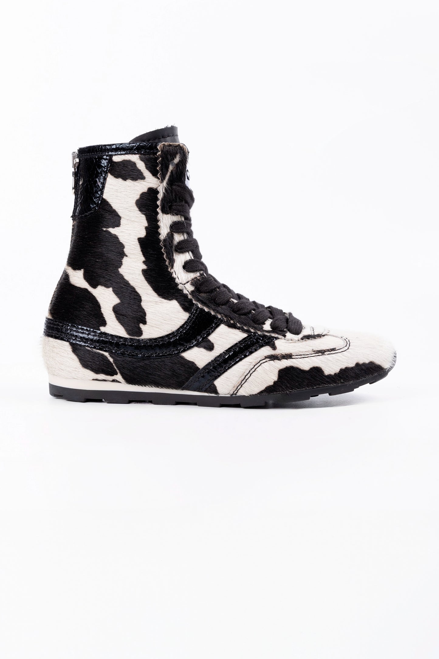 Sneakers Boxer in Pelle Maculata