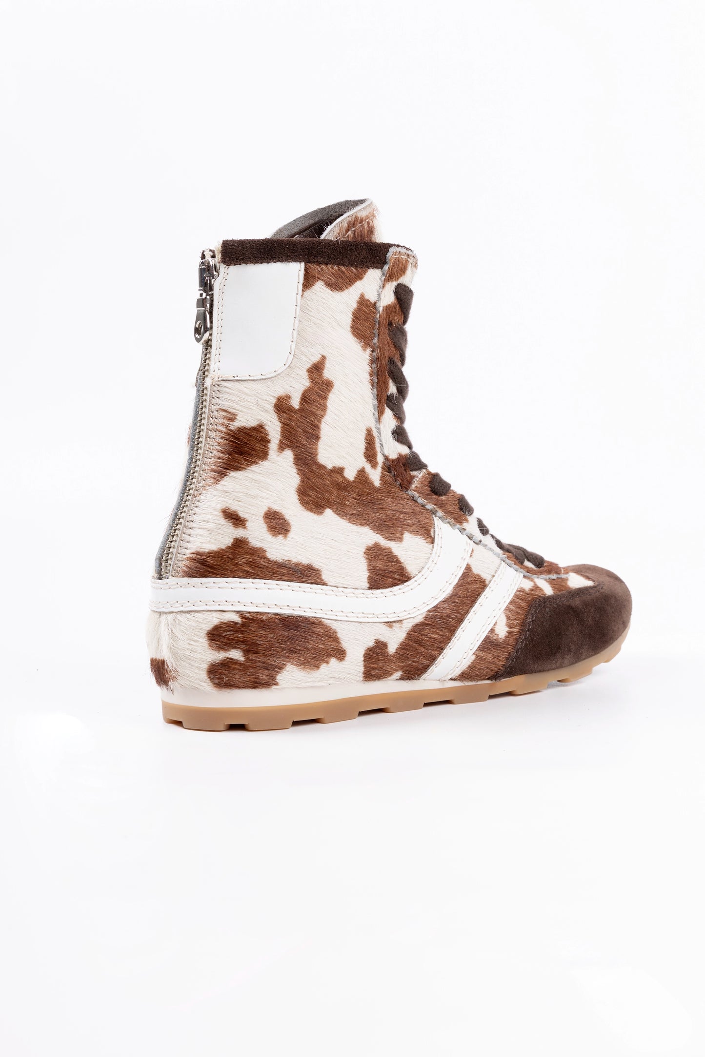 Sneakers Boxer in Pelle Maculata