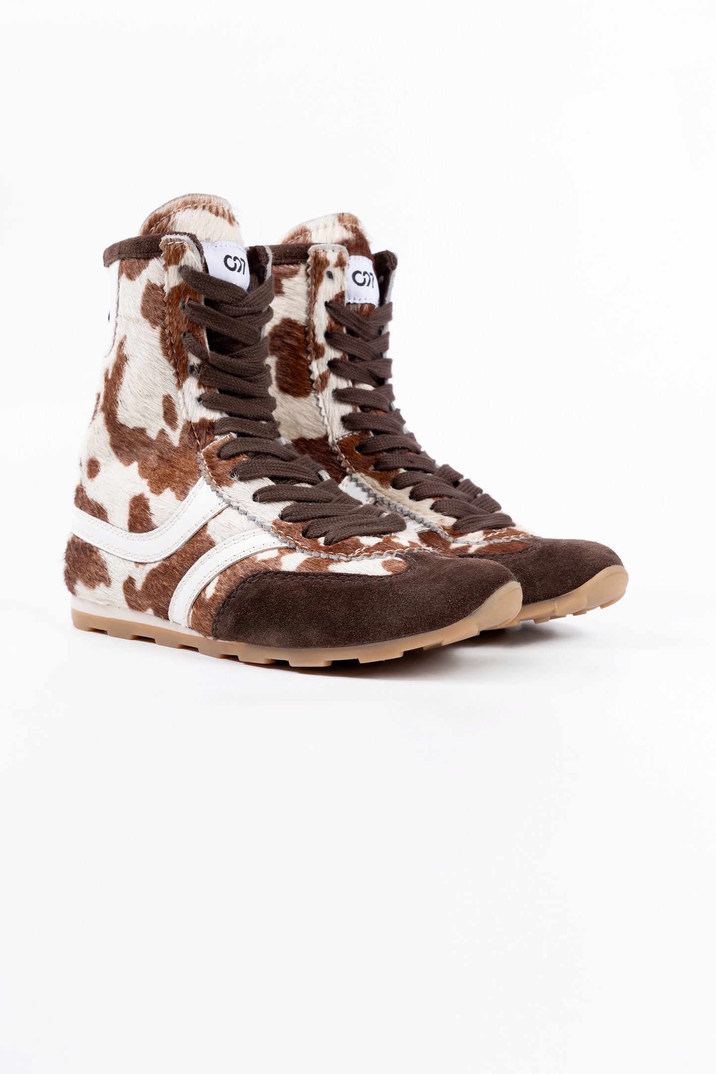 Sneakers Boxer in Pelle Maculata