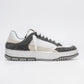 Sneakers iris in pelle/tessuto