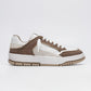 Sneakers iris in tessuto pelle/strass