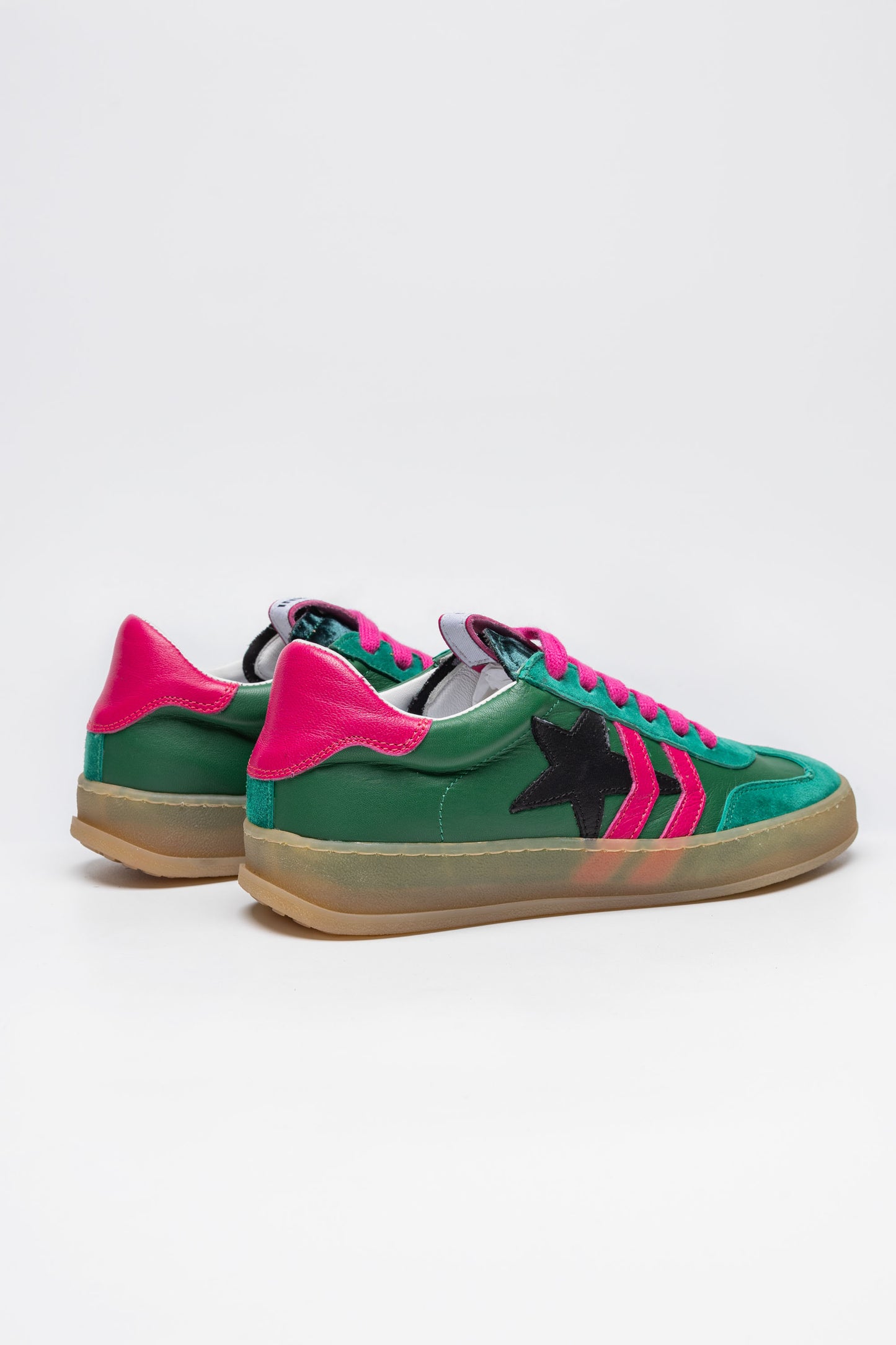 Sneakers Forty in pelle e camoscio