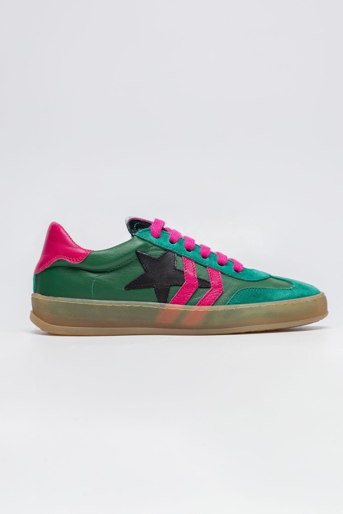 Sneakers Forty in pelle e camoscio