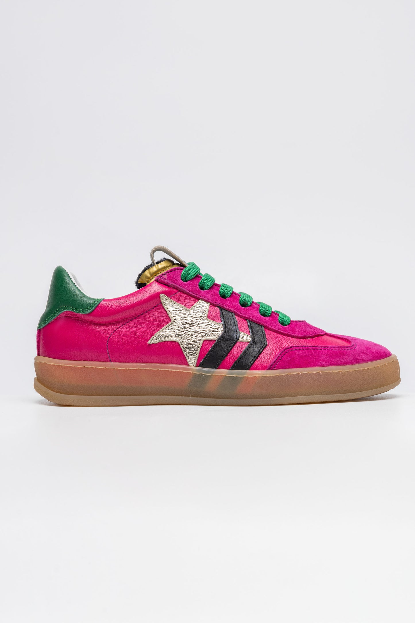 Sneakers Forty in pelle e camoscio