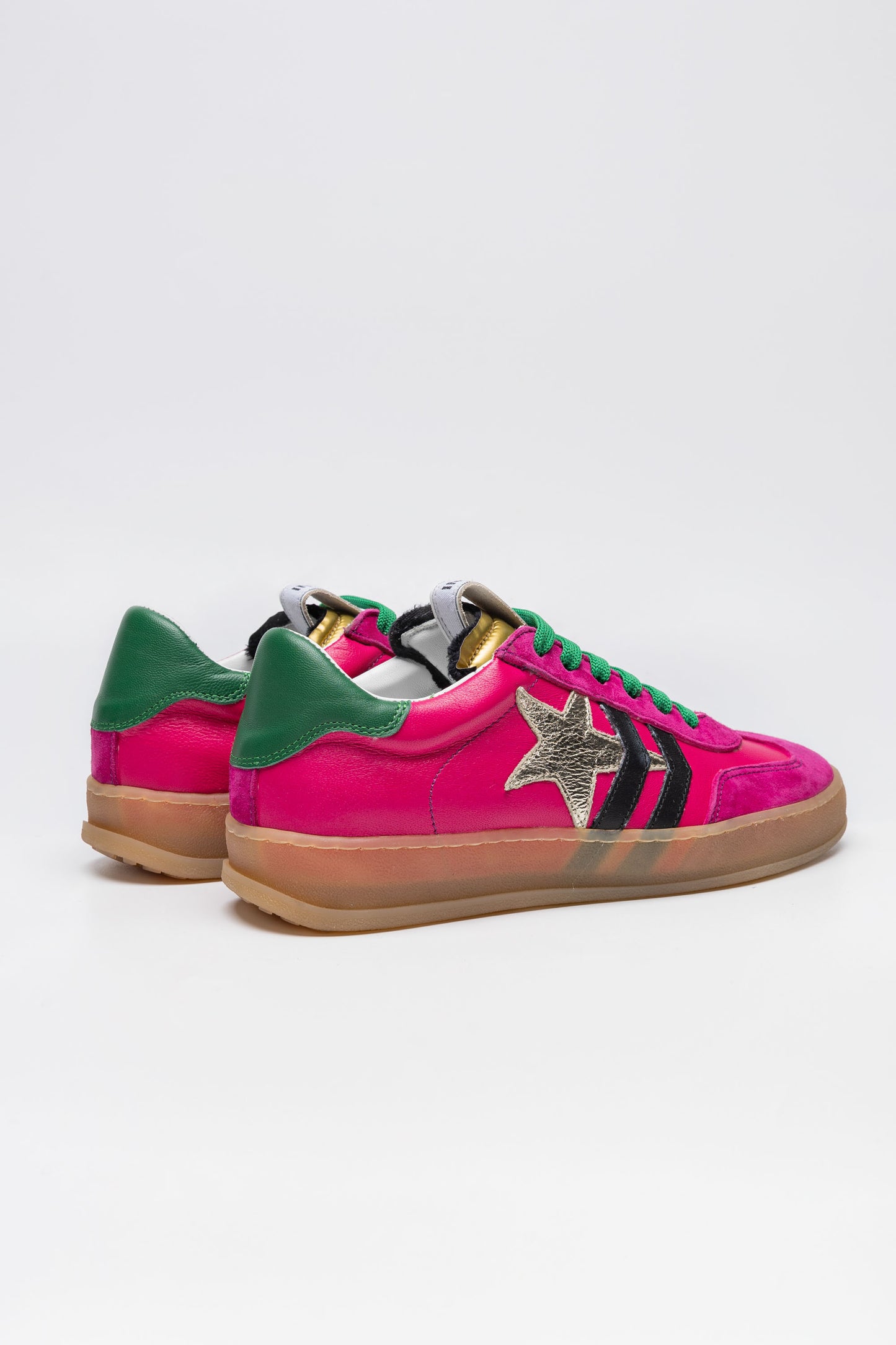 Sneakers Forty in pelle e camoscio