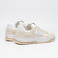 Sneakers iris in pelle/tessuto